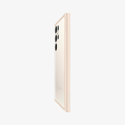 ACS05617 - Galaxy S23 Ultra Case Ultra Hybrid in crystal clear showing the back